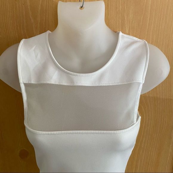 Urban Outfitters Silence + Noise • Mesh Peekaboo Racerback Crop Top - Picture 4 of 13